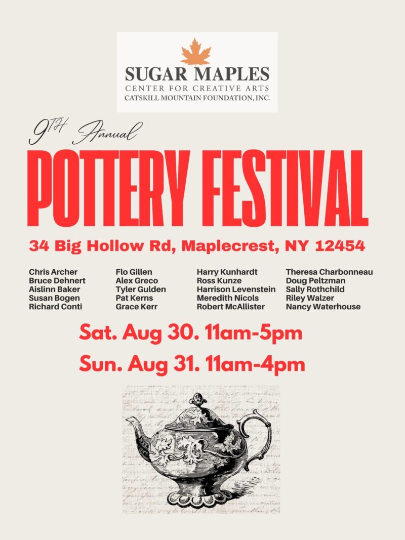 Events – Catskill Mountain Foundation – 9th Annual Pottery Festival Events - Catskill Mountain Foundation - 9th Annual Pottery Festival