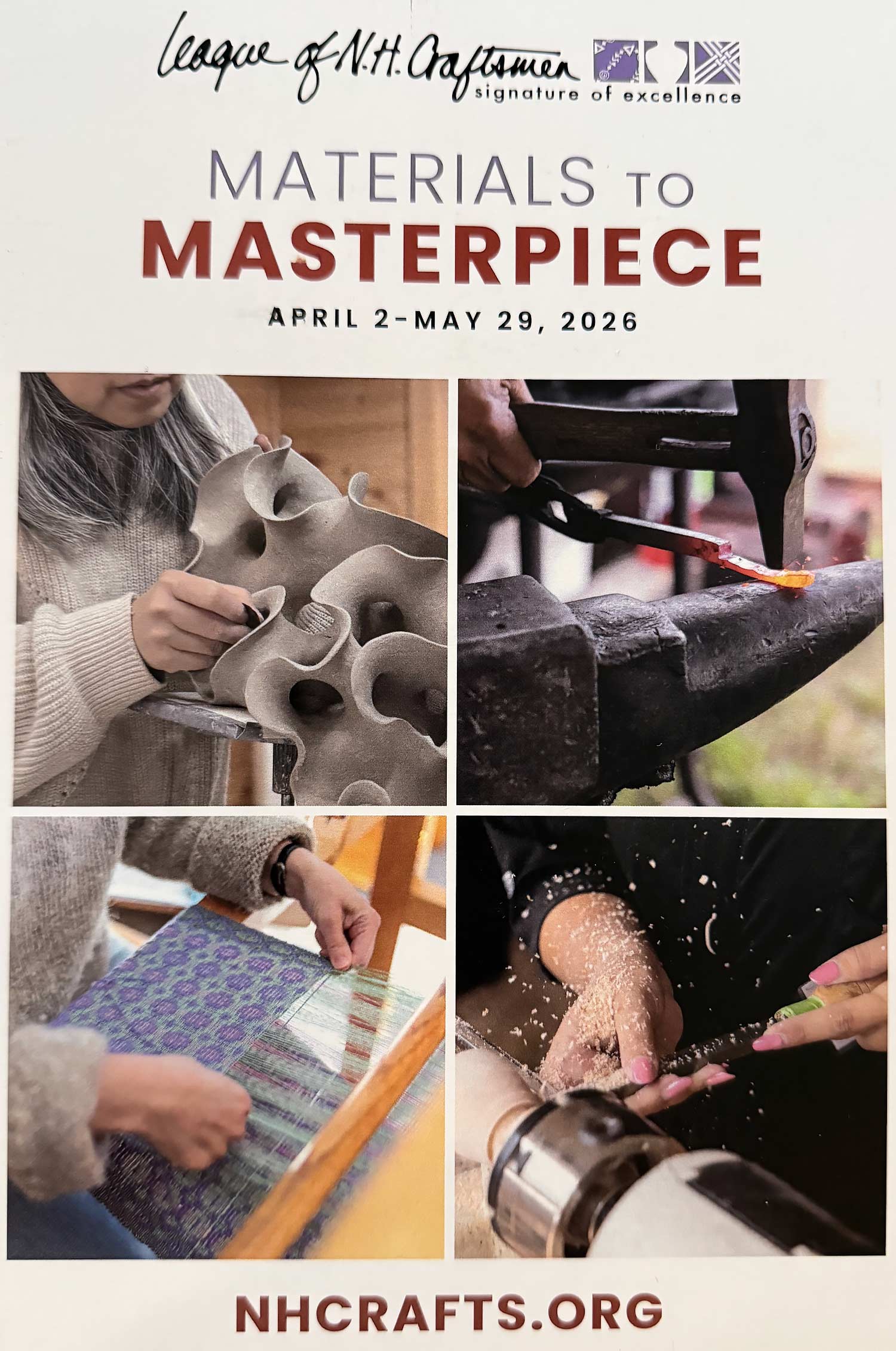 Events – League Of NH Craftsmen – Materials To Masterpiece Events - League Of NH Craftsmen - Materials To Masterpiece