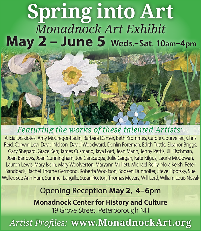 Events - Monadnock Art - Spring Into Art 2026