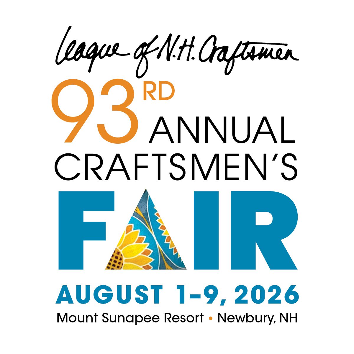 Event - League Of NH Craftsmen - 93rd Annual Craftsmen's Fair